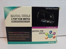 2 Port USB KVM Switch Model MT-201UK