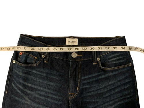 Hudson Women's Size 27 Dark Blue Jeans 5 Pocket Skinny Leg E418 - Picture 8 of 10