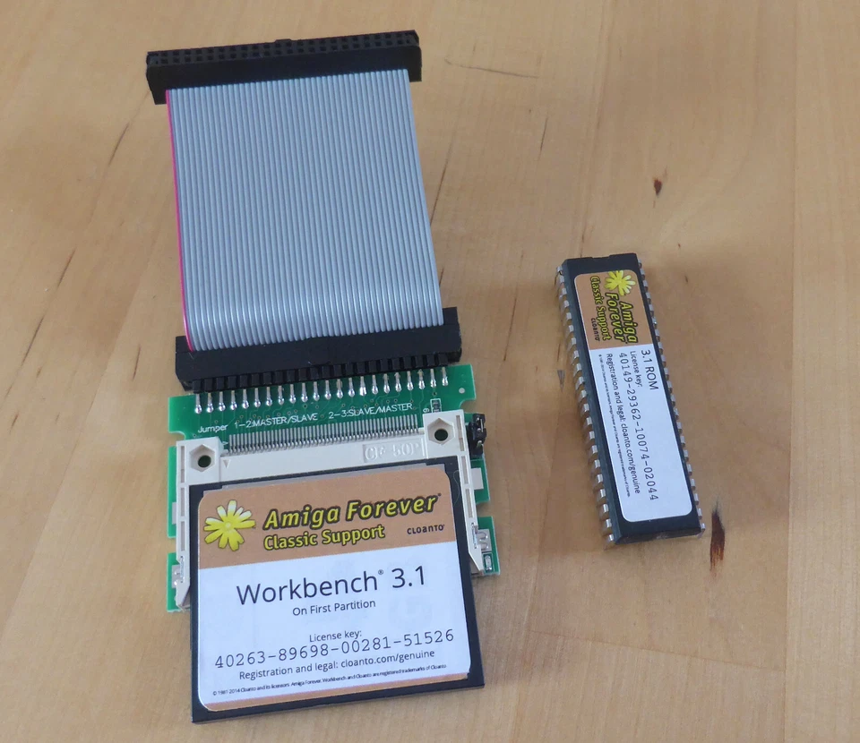 AMIGA 600 . Workbench 3.1 + WHDLoad ( 3GB Spiele und Programe ) + Kickstart 3.1