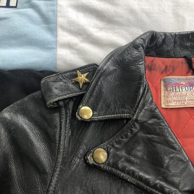VTG Youth 40-60s California SPORTSWEAR STEERHIDE Leather