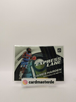 Panini Optic / James Harden / Number #13 / Nets / Express Lane