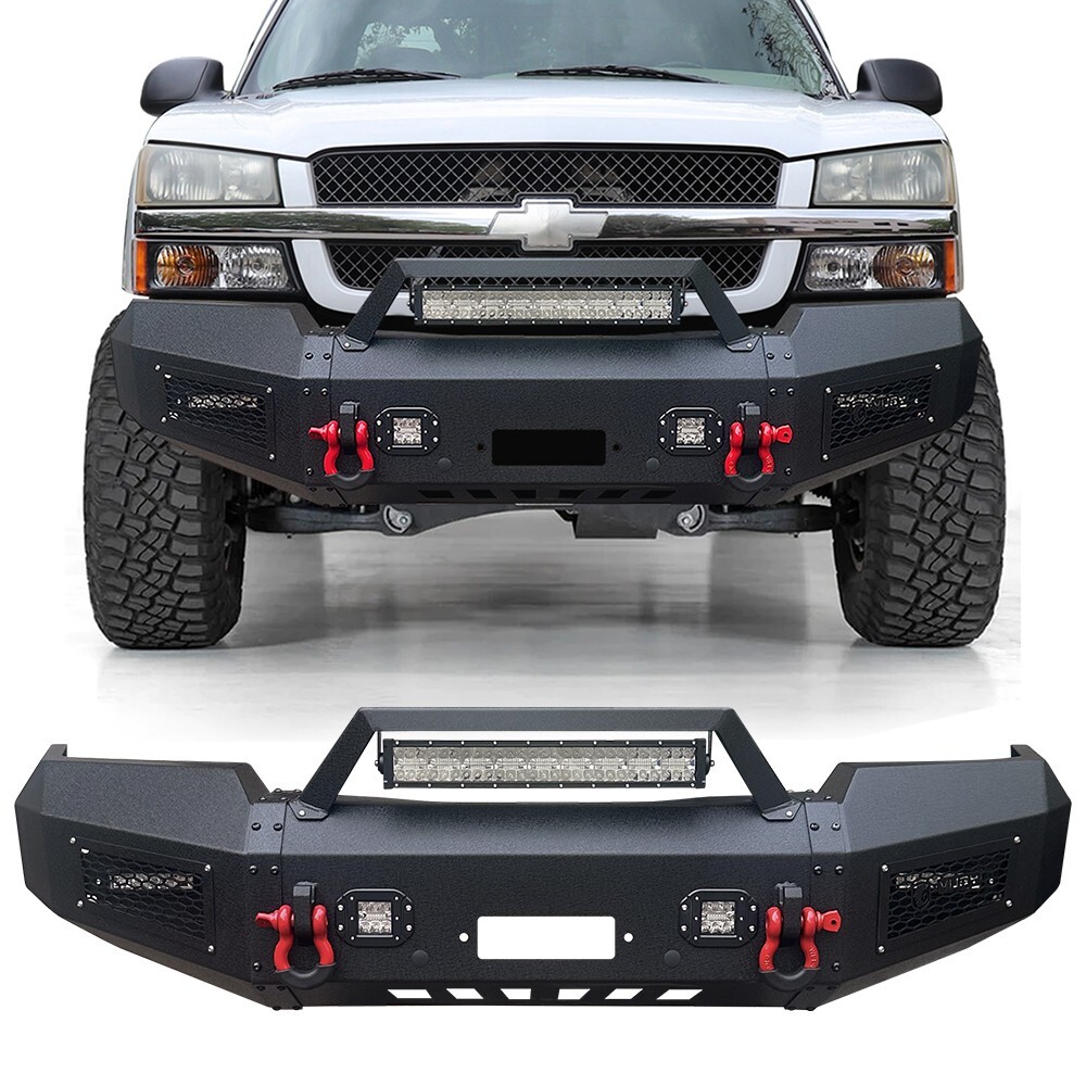 Set Of 2 Front Bumper Brackets For 2003-2006 Chevy Silverado 1500 / GMC Sierra 1500 - Evan-Fischer