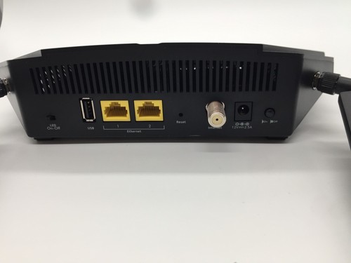 NETGEAR AC1200 WiFi Cable Modem Router Model C6220 NO POWER ADAPTER FREE S/H - Picture 2 of 4