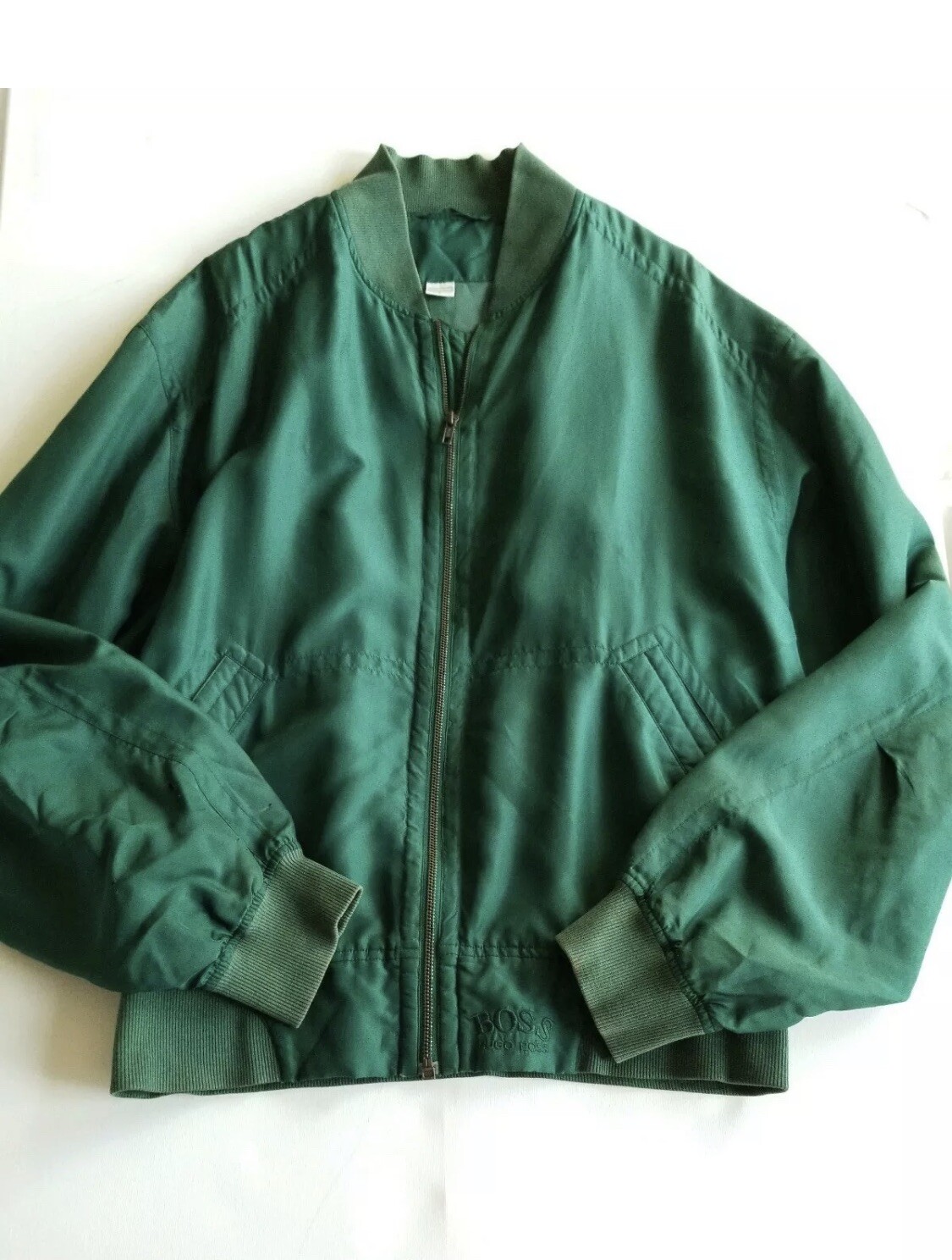 mens silk bomber jacket
