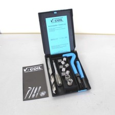 V-COIL HELICOIL SET KIT RIPARAZIONE RIPRISTINO FILETTI FILETTATURE ACCIAIO INOX