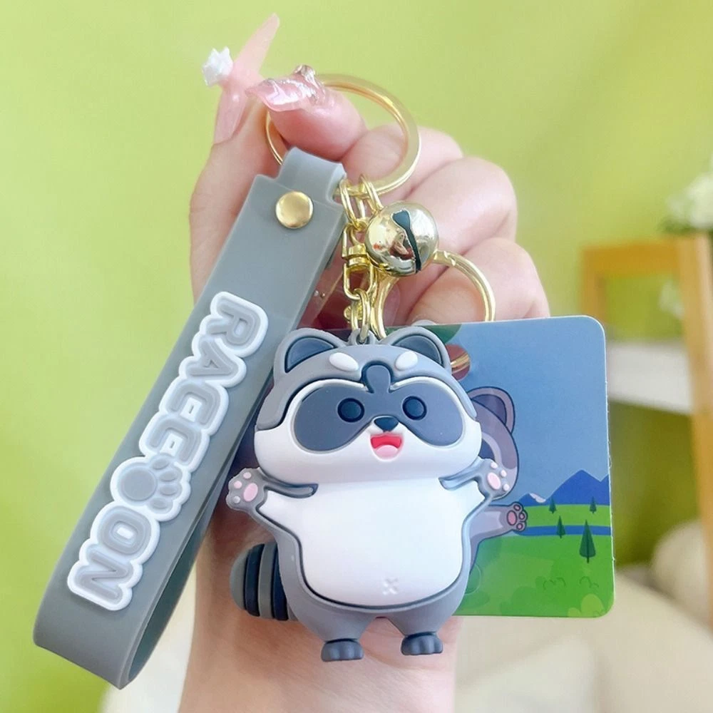Raccoon keychain best sale