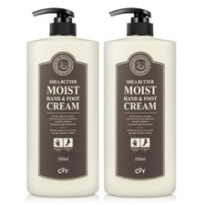 SHEABUTTER Hand  Foot Cream 500ml 16.90oz x 2pcs K Beauty Body Care