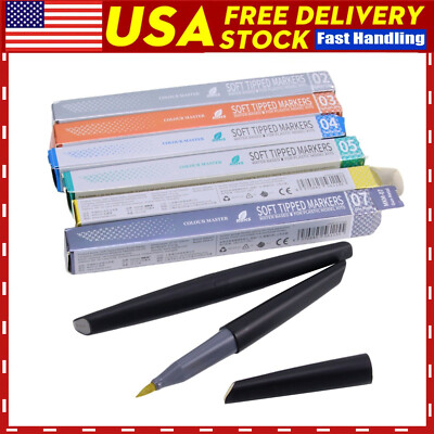 DSPIAE MK/MKM Waterproof Soft Tipped Marker Pen For Plastic Model Tools Set