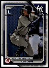 2024 Bowman Prospects John Cruz #BP-77