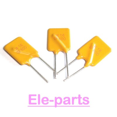 Polyswitch Rge600 20 PCS 16V 6A DIP-2 PolySwitch Resettable Fuse RGEF600 GF600 | eBay