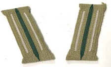 WWII GERMAN HEER ARMY TUNIC BACKED COLLAR TABS LITZEN ENLISTED-INFANTRY