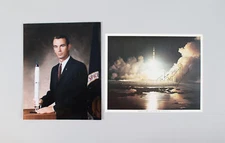 Eugene Cernan Signed Photo Apollo 17 - COA JSA