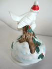 SNOWBIRDS Ceramic Musical Christmas Around the World Birds Holly Leaf Berrries  — photo 7