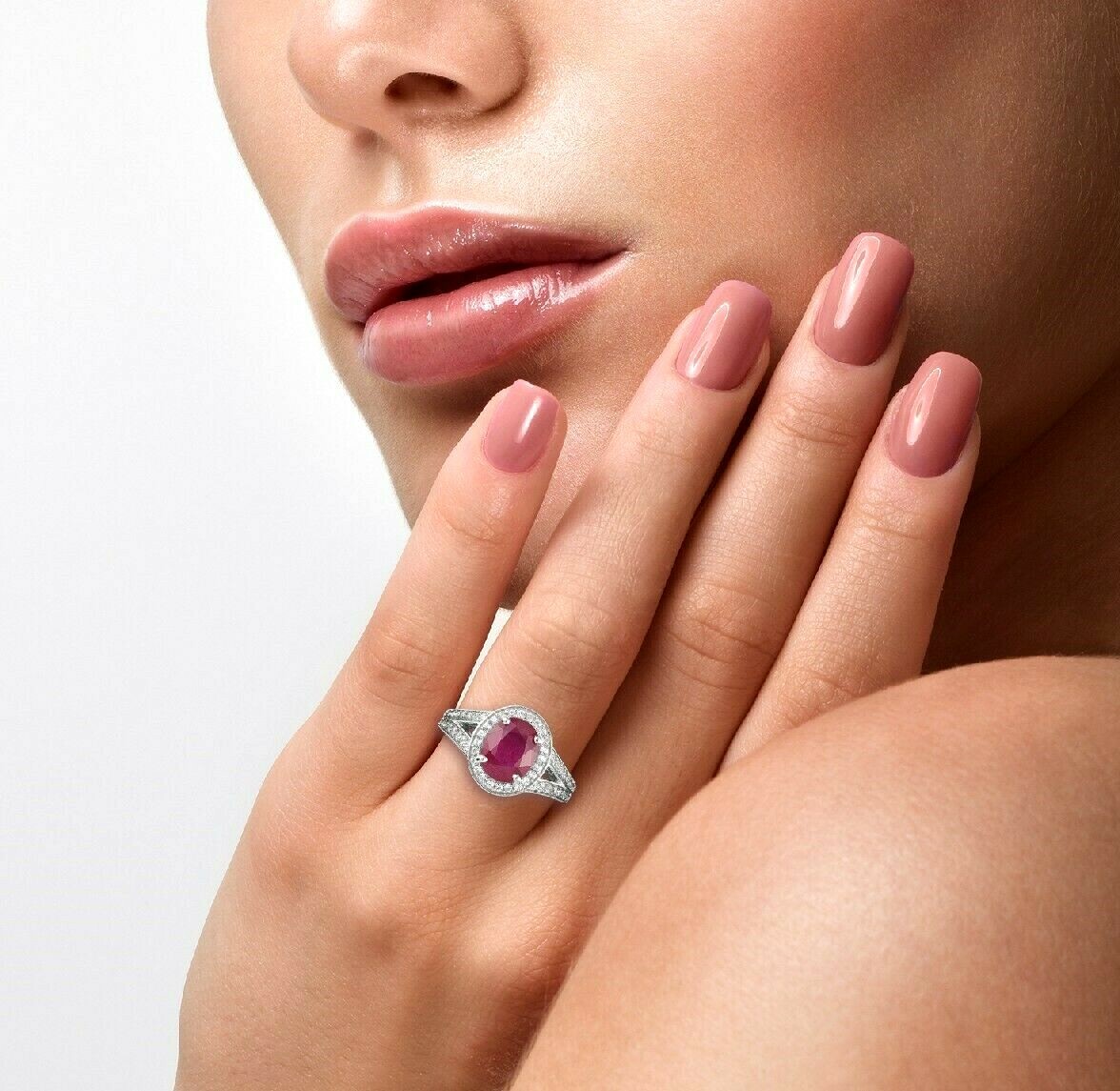 フラダンス Ruby Ring 7075-