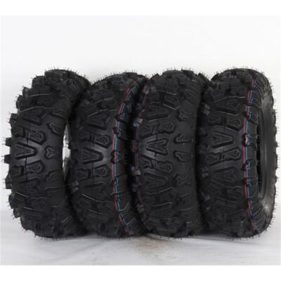 OCELOT ATV A/T 25X8-12 & 25X10-12 MUD/SAND/DIRT/ROCK P390 TIRES (4 PACK)