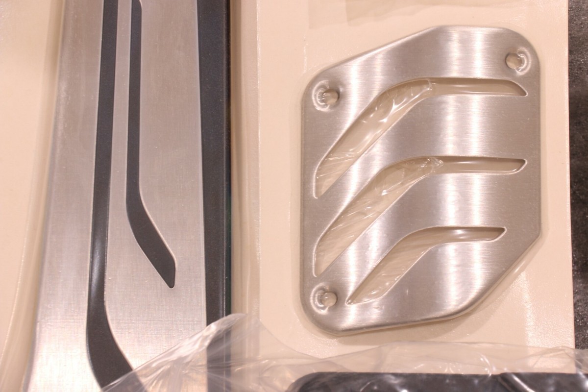 GENUINE BMW M Performance Stainless Steel Pedal Set For Automatic  