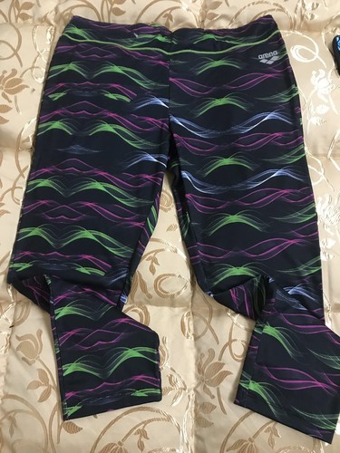 Leggins Fusó Ginocchio Palestra Donna Ragazza Bambina Arena Originali | eBay