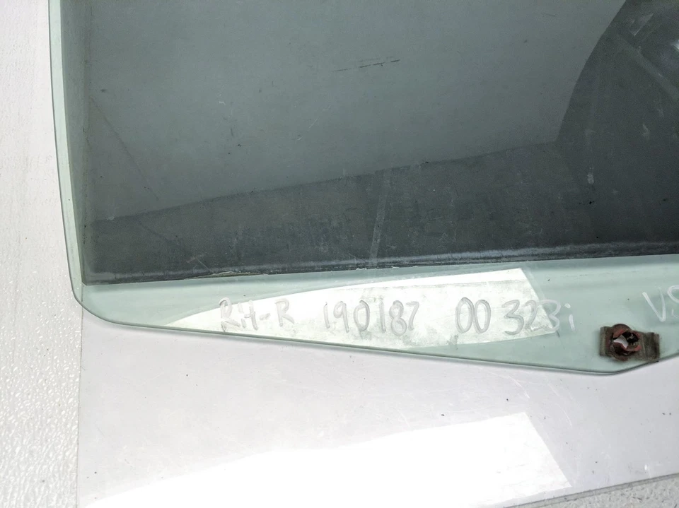 1999-2000 Bmw 323I седан задняя левая водительская дверь стекло окно - Изображение 3 из 4