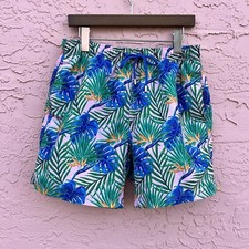 Franks Swim Trunks Swimsuit Tropical Vacation Mens Size Large