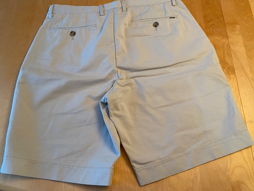 POLO RALPH LAUREN STRETCH KLASSISCHE PASSFORM FLACHE VORDERSEITE HELLBRAUN CHINO SHORTS HERREN GRÖSSE 31 - Bild 3 von 8