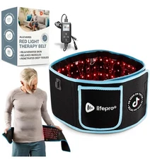 Lifepro Red Light Therapy Belt - Near Infrared Light Therapy Open Box
