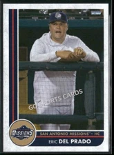 2025 San Antonio Missions Eric Del Prado Padres Minor League HC