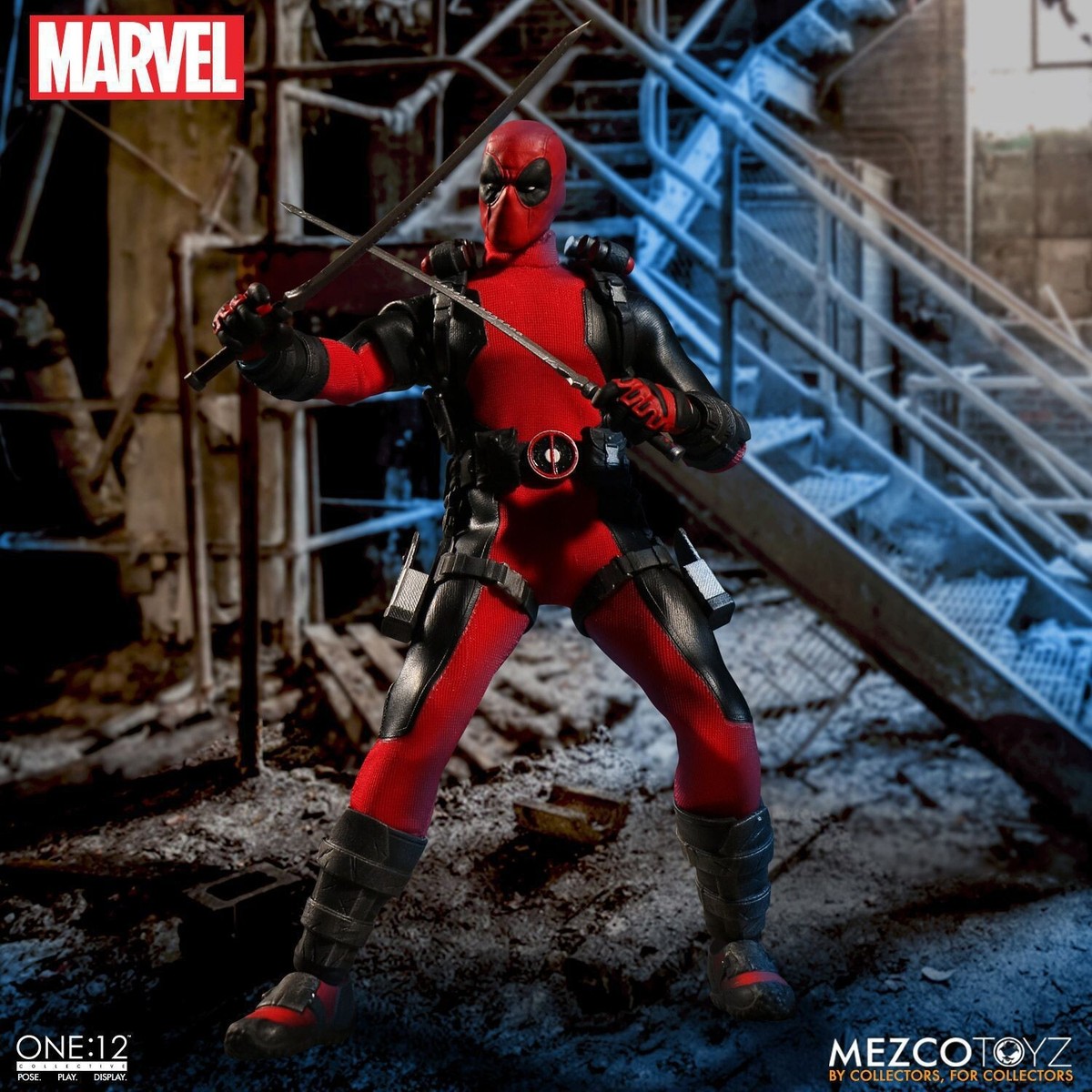 Mezco One:12 Deadpool Action Figure Model X-MEN Deadpool Mezco One:12 Deadpool Action Figure Model X-MEN Deadpool