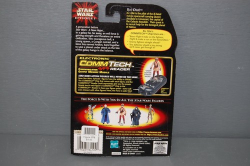 Star Wars Episode 1 Collection 2 Ric Olie with CommTech Chip No. 84109 - Picture 3 of 3