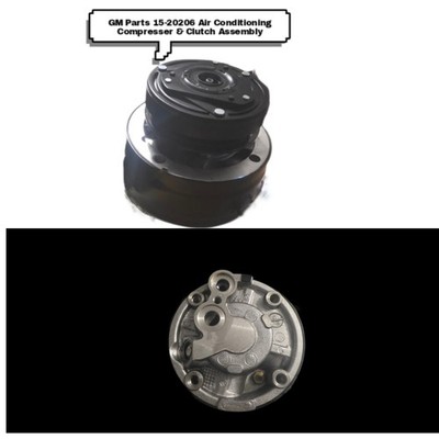 GM Genuine Parts 15-20206 Air Conditioning Compressor Clutch Assembly , Silver