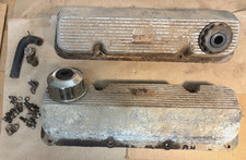 Used Oem 1971 - 1972 Other Ford Mustang 351c 4v Special Aluminum Valve Covers