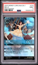 2023 DISNEY LORCANA EN 1-THE FIRST CHAPTER BELLE - STRANGE BUT SPECIAL PSA 9