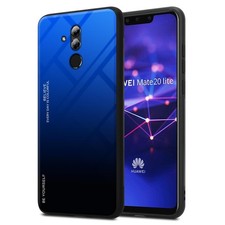 Case for Huawei MATE 20 LITE Phone Cover Tempered Glas TPU Silicone
