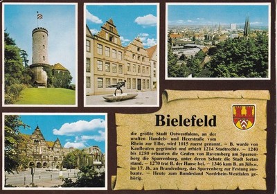 Postcard - (D) - Bielefeld - City Chronicle - around 1980/90