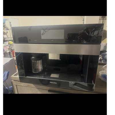 Miele CVA7840 Bean-to-Cup Coffee Machine Black Stainless Steel 1450W 120V