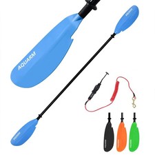 Kayak Paddle 231cm/91inch, Aluminum Shaft with Reinforced Fiberglass Blade, A...