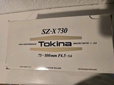 Tokina SZ-X 740 Lens Macro Ratio 1:3:8 New In Box