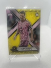 2024 Topps Mls Superstars - Image Variation Lionel Messi #1 Common Yellow