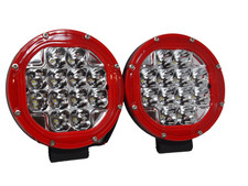 2 4x4 Off Road 6 Jeep Driving Lamps Bronco Chevy Toyota Ford Led Lights Set