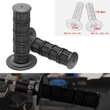 Hand Grips Bar End Handlebar Gel For SUZUKI King Quad 750AXI 500AXI 400ASI/FSI