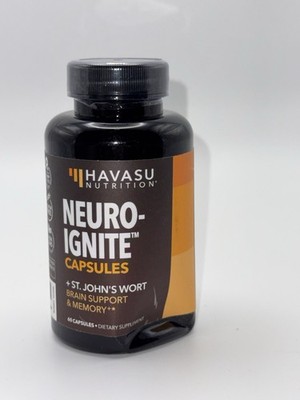 Havasu Neuro-Ignite Capsules 60ct for Memory and Cognition Support Exp 7/26 NEW