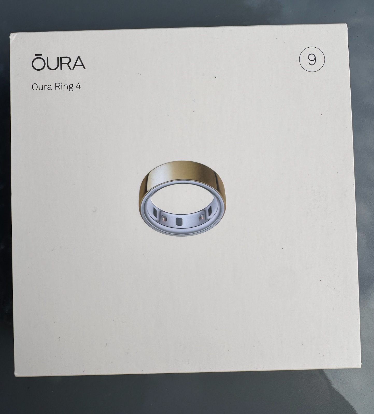New Sealed - OURA RING - Gen 4 - Size 9 - Gold - FREE SHIPPING