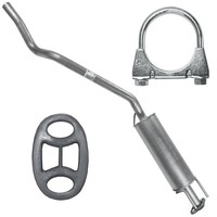 Mitelltopf Auspuff FüR Opel Astra F 91-00 1.4I|1.6I|1.8I|2.0I|1.7Td SchräGheck