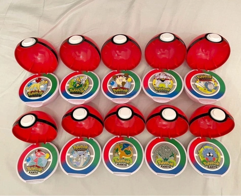 Pokepark Kanto 2026 Pin Badge Set of 10 Pokemon | eBay