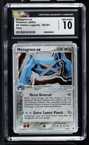 Metagross ex graded CGC 10 for sale on eBay