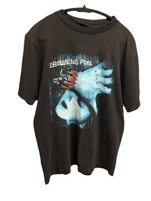 2001 Sinners Drowning Pool North America Tour Shirt License To Giant Mens med 