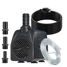 25W Submersible Water Pump, 400GPH 1500L/H with 9.8ft Power Cord