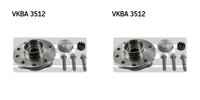 SKF 2X Radnabe Radlagersatz Vorne FüR Opel Zafira A Vauxhall Astra MK IV (G) CC