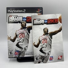 College Hoops 2K8 (PlayStation 2 PS2, 2007) CIB Complete & TESTED!