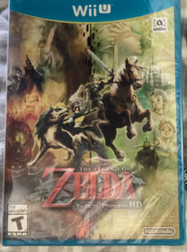 Nintendo Wii U Black 32GB Windwaker Console & Twilight Princess Sealed