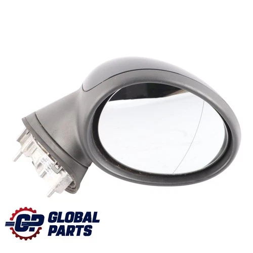 Mini R55 R56 R57 Wing Mirror Front Right Door O/S Black 3 Pins 2755638